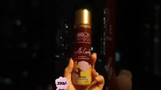 So Unique vanilla candy body mist          #bodymist #fragrance #vanilla  #skincare #shorts #viral