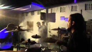 Drumcam das antiga com a banda legadema