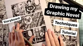 DRAWING a GRAPHIC NOVEL/MANGA/Bande Dessin&eacute;e: My Guide!
