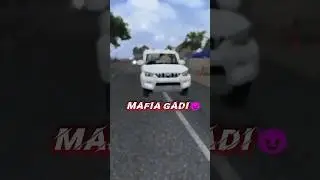 Scorpio S11👈Mafia Look 😱 BUSSID Indian Car Mod | Power & Attitude #shorts #shortsfeed #gamingshorts