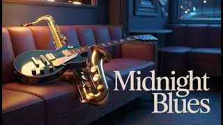 Midnight Sax & Guitar Blues – Deep Sleep & Relaxation | No Vocals | 6 Hours | Vol. 13