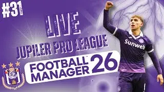 FOOTBALL MANAGER 2026 | JUPILER PRO LEAGUE ROYAL SPORTING CLUB ANDERLECHT | ⚪🟣⚪Ao Vivo #31