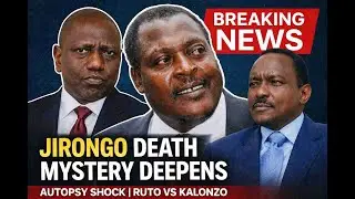 OPEN FORUM | 🎯 Jirongo Death Mystery Deepens - Autopsy Shock, | Ruto vs Kalonzo Power Play
