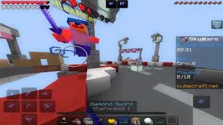 Chill Cubecraft Skywars Gameplay (Mobile)