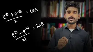Cos and Sin in terms of Complex Exponential | Cos &theta;={e^(i&theta;) + e^(-i&theta;)}/2