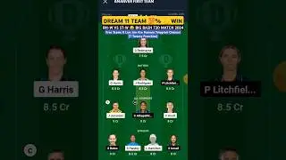 DREAM 11 PREDICTION TODAY MATCH ST-W VS BH-W #shortvideo #youtubeshorts #shorts #dream11