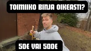BINJA TESTII - TALOSSA KYLMÄ
