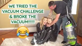 We Tried The Vacuum Challenge And Broke My Vacuum!