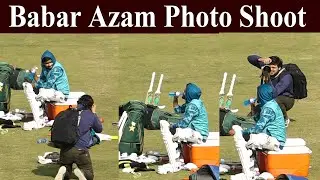 Babar azam posing During Last Practice Session | Pak vs WI first test | babar azam prepared his Bat