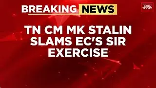 Tamil Nadu CM Stalin Slams EC's SIR Exercise; Alleges Centre Conspiring to Delete Valid Votes