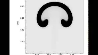Thermal Bubble Experiment, Spectral Element Method