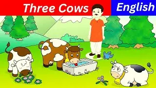Three Cows! English Kids Fairy Tales! English Stories! Bedtime Stories! #youtube   #viral #story