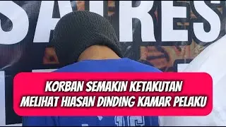 TANGISAN KORBAN TAK DIGUBRIS, DUA PISAU MENJADI SAKSI BISU TINDAKAN BEJAT PELAKU