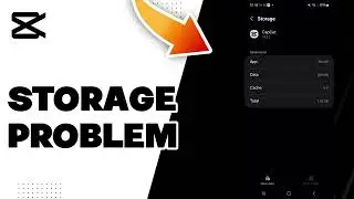 How To Fix Capcut Storage Problem 2025