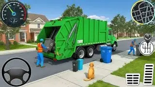 Real Garbage Truck Simulator 2026 - Extreme City Driving Challenge 😱🚧 Android Gameplay
