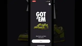 LIVE COP: Nike Dunk Low Halloween Skull and Nike Air Force 1 Low ☠️ #shorts