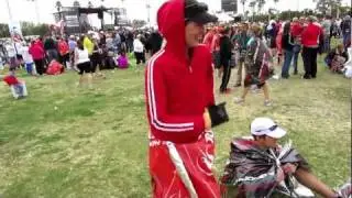 Diana Dancing after Phoenix Half Marathon