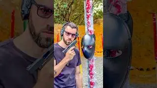 Metendo BALA em uma M&Aacute;SCARA BAL&Iacute;STICA da China! 🇨🇳🔫