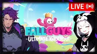 IRIS AND ISAAC PLAY WITH THE SQUAD!! | FALL GUYS w/The Squad