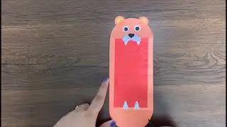 Learn to make an awesome TIGER HEAD HAND PUPPET! |DoodleNestByNisha