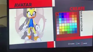 Making my Coppertone girl as a Sonic Forces avatar!