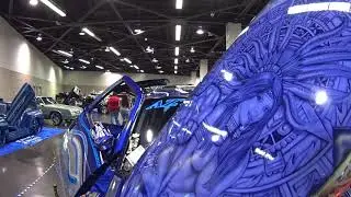 La Reyna Azteca at the take over super show 2019