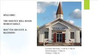 Church Of God Full Gospel Hall - George Town Live Stream -