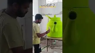 😱SBSE BADI KETTLE #art #commission #kettle #trending #artdrawing #wallpainting #sculpture #creative 