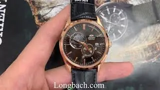 Orient sun and moon rose gold 2019 rn-ak0304b | LONG BACH