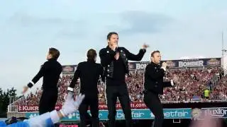 TAKE THAT THE CIRCUS TOUR LIVE OLD TRAFFORD LCCC GREATEST DAY 28 JUNE 2009