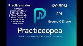 Guitar Scale Workout Part 2 &ndash; Final 6 Keys | Practice Jam Track