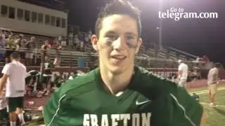 Grafton goalie Matt Nicalek talks about finally beating Dover-Sherborn after losing to them the last