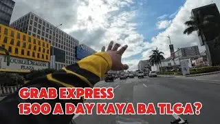 1500 a day kaya ba talaga?/GrabExpress/Boss G TV