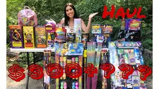 HUGE FIREWORK HAUL 2019 | Lynissa Sakura