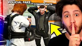 GTA RP - Fingi SER POLICIAL e R0UBEI o COMANDANTE!