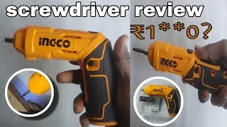 ingco electric screwdriver review | best electric screwdriver | electric screw machine