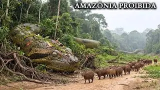 AMAZÔNIA PROIBIDA | Os Animais Mais Perigosos que Ninguém Conhece | Documentário Animal