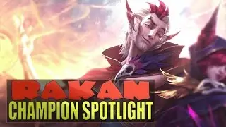 RAKAN CHAMPION SPOTLIGHT - League of Legends