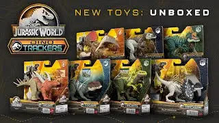 UNBOXING Jurassic World Dino Trackers: Wave 2 Mattel Toys Review in 4K HD/ collectjurassic.com