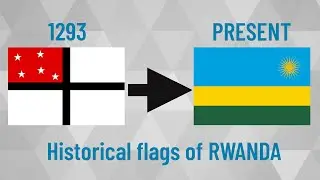 Historical flags of Rwanda