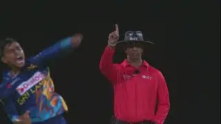 Dunith Wellalage's maiden ODI wickets | Short Clip