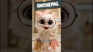 Shopping With Rozy The Fancy Cat 🛍️😻 #cute #cartoon #animation #cutecat #cuteanimals #funny