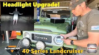 S2EP76 - Upgrade with New LED headlights, FJ45, FJ40, HJ47, BJ40, BJ43 Landcruiser 'DOT Approved'