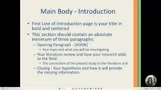 How to Write the Introduction - APA Research Paper