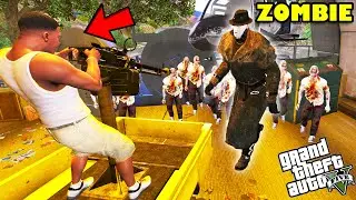 Franklin Made Biggest Zombie Apocalypse Survival Plan in GTA 5 | SHINCHAN and CHOP