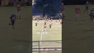 QB Run #10ufootball #youthfootball #youtubeshorts #footballshorts #shorts