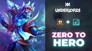 Dota Underlords EP.65 - Troll Mage build - Zero to Hero