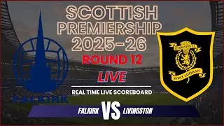 Falkirk vs Livingston Live Scores | 2025-26 Scottish Premiership Round 12