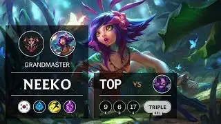 Neeko Top vs Kennen - KR Grandmaster Patch 9.13