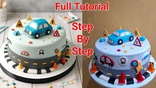 Car Birthday Cake | Birthday Cake For Kids | Car Cake Design #cakecalorie #trending 